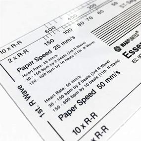 img 1 attached to Essential ECG Ruler Pocketcard Warp United