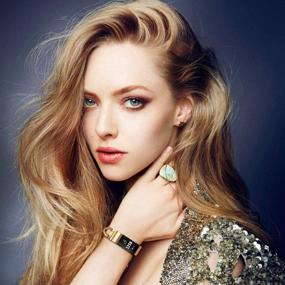 img 3 attached to Замена металлических ремешков Wekin X-Rose Gold для Fitbit Charge 2 и Charge 2 HR, регулируемый модный блестящий ремешок с кристаллами розового цвета для умных часов, браслет для замены ремешка аксессуара для Fitbit Charge 2 - улучшенный SEO.