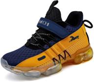 lightweight kids sneakers for boys and girls – athletic shoes logo