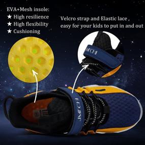 img 2 attached to Lightweight Kids Sneakers for Boys and Girls – Athletic Shoes