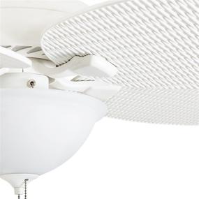 img 3 attached to 🍯 Honeywell 50508-01 Palm Island Ceiling Fan, 52-Inch, White