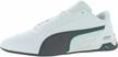 puma r cat sneaker white black men's shoes logo