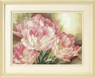 dimensions collection tulip counted x stitch logo