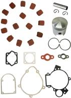 navarme 66cc 80cc motorized bike piston set, clutch pads, and gasket set logo