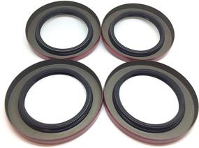 img 1 attached to 🚂 WPS Trailer Hub Wheel Grease Seal 10-36 (22333TB) 2.250'' I.D. for 5200-7000 lb Trailer Axles - Pack of 4