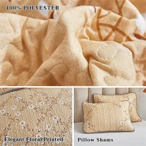 img 2 attached to FlySheep Microfiber Lightweight Bedspread Coverlet Bedding