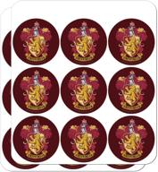 🦁 gryffindor crest monthly planner calendar stickers - harry potter inspired for scrapbooking and crafting logo