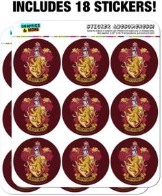 img 2 attached to 🦁 Gryffindor Crest Monthly Planner Calendar Stickers - Harry Potter Inspired for Scrapbooking and Crafting
