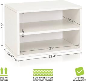 img 3 attached to Way Basics Stackable Sustainable Paperboard Furniture for Accent Furniture