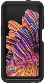 img 2 attached to 📱 OtterBox DEFENDER SERIES SCREENLESS EDITION Case for Samsung Galaxy XCover Pro - Bulk Single-pack (1 unit) - BLACK