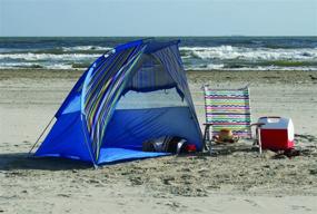 img 3 attached to 🏖️ Texsport Calypso Quick Cabana Beach Sun Shelter Canopy: The Perfect Sun Protection Solution for Your Beach Adventures