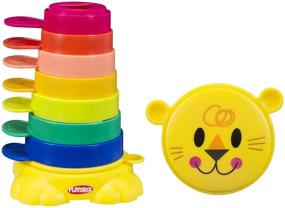 img 2 attached to 🧩 Playskool Stack 'n Stow Nesting Cups Activity Toy: Fun On-The-Go Play for Toddlers and Babies, 9 Months and Up (Amazon Exclusive)