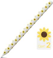 niutrendz sunflower case for apple pencil 2nd generation cover protective silicone sleeve skin accessories compatible with apple pencil 2nd gen (white) logo