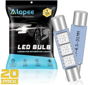 img 4 attached to ALOPEE - 20-Pack 50 Lumens Blue 30MM(1