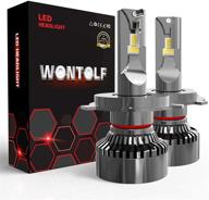 wontolf headlight 20000lm bright conversion lights & lighting accessories logo