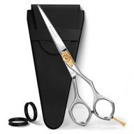 ✂️ suvorna razeco e10 hair cutting scissors - professional hair shears (6-inch) for women, men & kids - razor sharp blades, barber scissors with tension adjustment logo