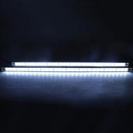 🐠 ledenet two 20" 6500k-7000k white ultra bright 30leds 5050 aquarium led strip - waterproof aluminum lights 12v dc linear lighting for fish tanks logo