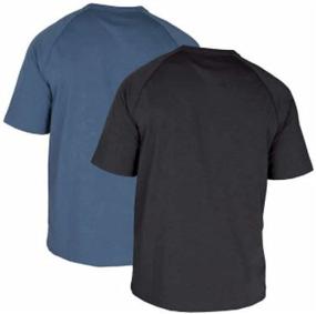 img 1 attached to Прочные элементы 2 упаковки лесного серого мужской одежды для футболок и топов.