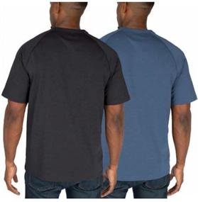 img 3 attached to Прочные элементы 2 упаковки лесного серого мужской одежды для футболок и топов.