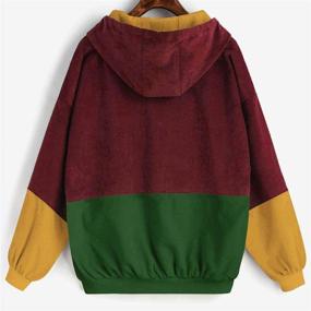 img 2 attached to Womens Raglan Sleeve Shoulder Corduroy