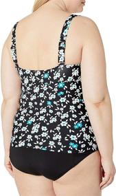 img 2 attached to 👙 Stylish and Supportive: Anne Cole Underwire Tankini for Women