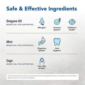 img 2 attached to 🦷 North American Herb & Spice OregaFresh Toothpaste (2 Pack) - Natural Toothpaste for Optimal Tooth and Gum Health - Oregano Oil and Clove Oil Formula - Chemical Free, Non-GMO - 3.4 fl. oz. – Total Servings