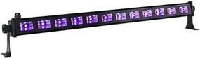 img 2 attached to 🎉 YeeSite 36W 12LEDs УФ-лампа для салона – Освещение вечеринок ярким черным светом, идеальная для телесных рисунков, дней рождения, свадеб и Хэллоуина!