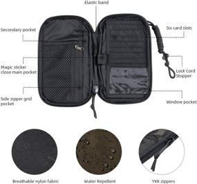 img 1 attached to EXCELLENT ELITE SPANKER Organizer Concealed Travel Accessories in Travel Wallets