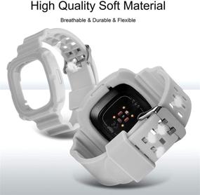 img 1 attached to MOFREE Compatible Protective Replacement Accessories Wearable Technology for Accessories