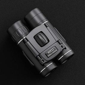 img 3 attached to 🔭 NOONE 40x22 Mini Powerful Binoculars - Long Range Waterproof Binoculars with Wide Angle - Compact Size Telescope for Distant Surveillance, Travel, Concerts, Theater, Opera, Camping, and Hiking