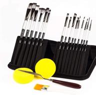 ultimate acrylic painting brush set for artists: high-quality paint brushes and acrylic set logo