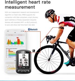 img 1 attached to 💓 iGPSPORT HR60 Heart Rate Monitor Armband: ANT+ and Bluetooth in Black