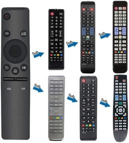 img 1 attached to 📱 Universal Remote Replacement for Samsung 4K UHD 6 Series and 7 Series TVs with BN59-01259B, BN59-01260A, BN59-01259E, BN59-01259D Remotes - 3 Year Warranty