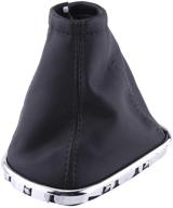 🚘 madezz gear shift boot, pu leather cover gaiter for cruze 2008-2012 logo