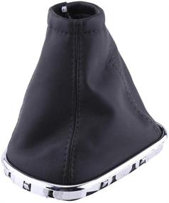 img 4 attached to 🚘 Madezz Gear Shift Boot, PU Leather Cover Gaiter for Cruze 2008-2012