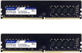 img 4 attached to 💻 Enhance Your Desktop Performance with Timetec 32GB DDR4 2133MHz RAM Module Upgrade (2x16GB) - Non-ECC, Unbuffered, Dual Rank, 288 Pin UDIMM