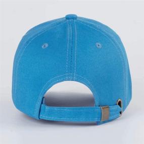 img 1 attached to 🧢 Vimfashi Lightweight Hip Hop Hat: Classic Adjustable Plain Baseball Cap for Toddlers