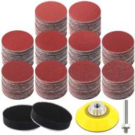 🪚 hongway sanding grinder buffering sandpapers: perfect for flawless finishes logo
