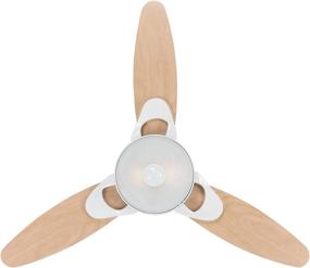 img 2 attached to 🏢 Efficient and Stylish Westinghouse Lighting 7237200 Arcadia Indoor Ceiling Fan with Light and Remote - 46 Inch, White