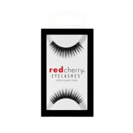 red cherry false eyelashes pack makeup in eyes logo