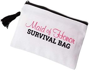 img 2 attached to OptimizeSearch Mini Emergency Kit for Wedding Day 💍 - Lillian Rose Maid of Honor, Multicolor, One Size