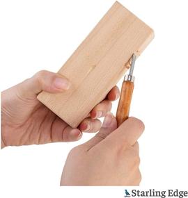 img 1 attached to 🪵 Basswood Carving Blocks - 4 Piece Wood Carving Kit with Large Unfinished Whittling Wood Blank Blocks - 2x2x5 inches - Ideal for Kids or Adults