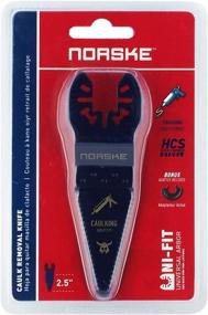 img 2 attached to 🔧 Norske Tools NOTP229 Caulking Scraper Oscillating Multi Tool Accessory Blade: Effortless Sealant Removal