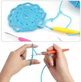 img 3 attached to ATPWONZ Crochet Ergonomic Arthritic Knitting