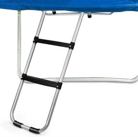img 4 attached to Gardenature Trampoline Ladder: 2 Step Wide Ladder for Easy Access