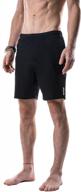 🩳 swerve yoga shorts for men by yoga crow - enhance your workout, gym, cross-training & active sessions with anti-microbial inner liner logo