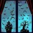 6sheets halloween double side removable decoration logo