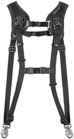 img 3 attached to BLACKRAPID Double Breathe Slim Camera Harness: Innovative and Trusted Strap Design