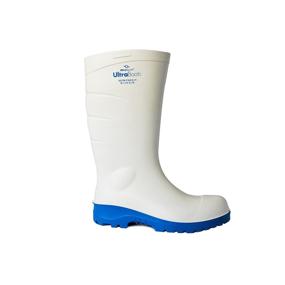 img 3 attached to UltraSource Polyurethane Steel Boots White