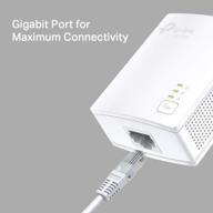 🔌 tp-link av1000 powerline starter kit (tl-pa7017 kit) - gigabit port, plug&amp;play, nano size: ideal for smart tv, online gaming - renewed+ logo